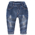 Hot Selling Kids Boy Trousers Denim Jeans with holes For Age2-8 Years